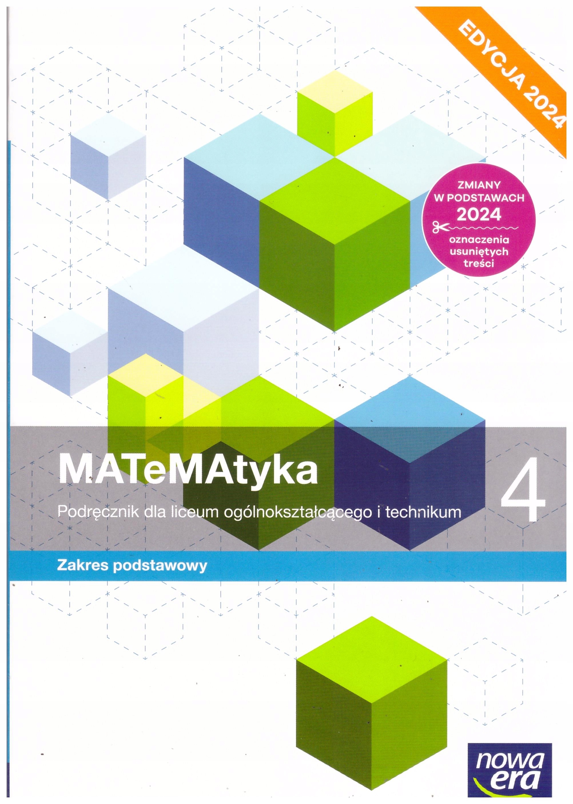 Okładka serii MATeMAtyka, Nowa Era