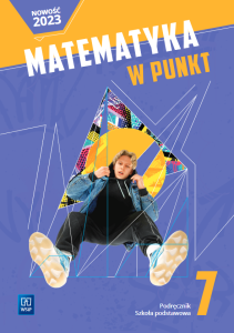 Okładka podręcznika Matematyka w punkt 7, WSiP