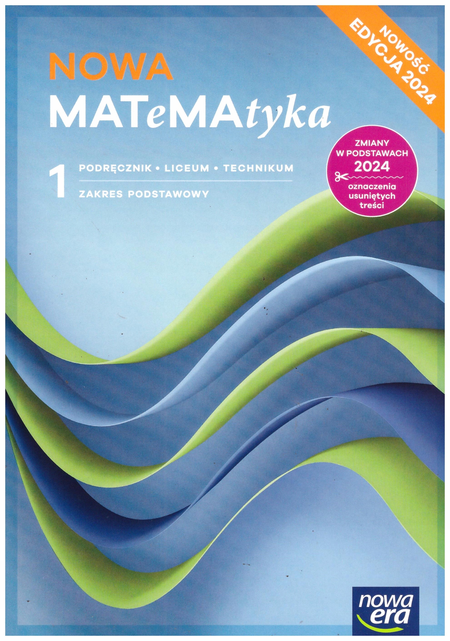 Okładka serii MATeMAtyka, Nowa Era