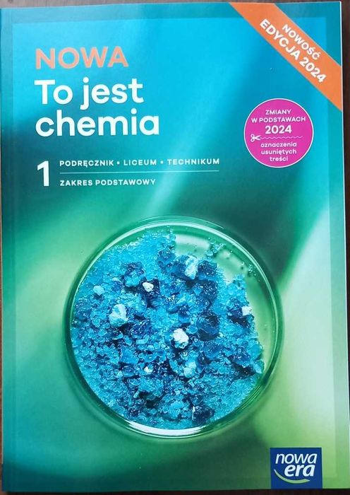 Okładka serii To jest chemia 1, Nowa Era
