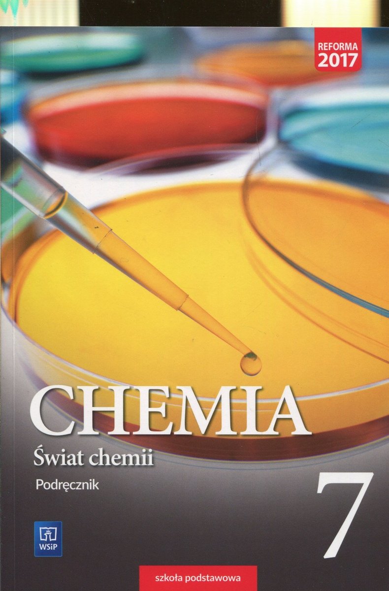 Okładka serii Świat chemii, WSiP