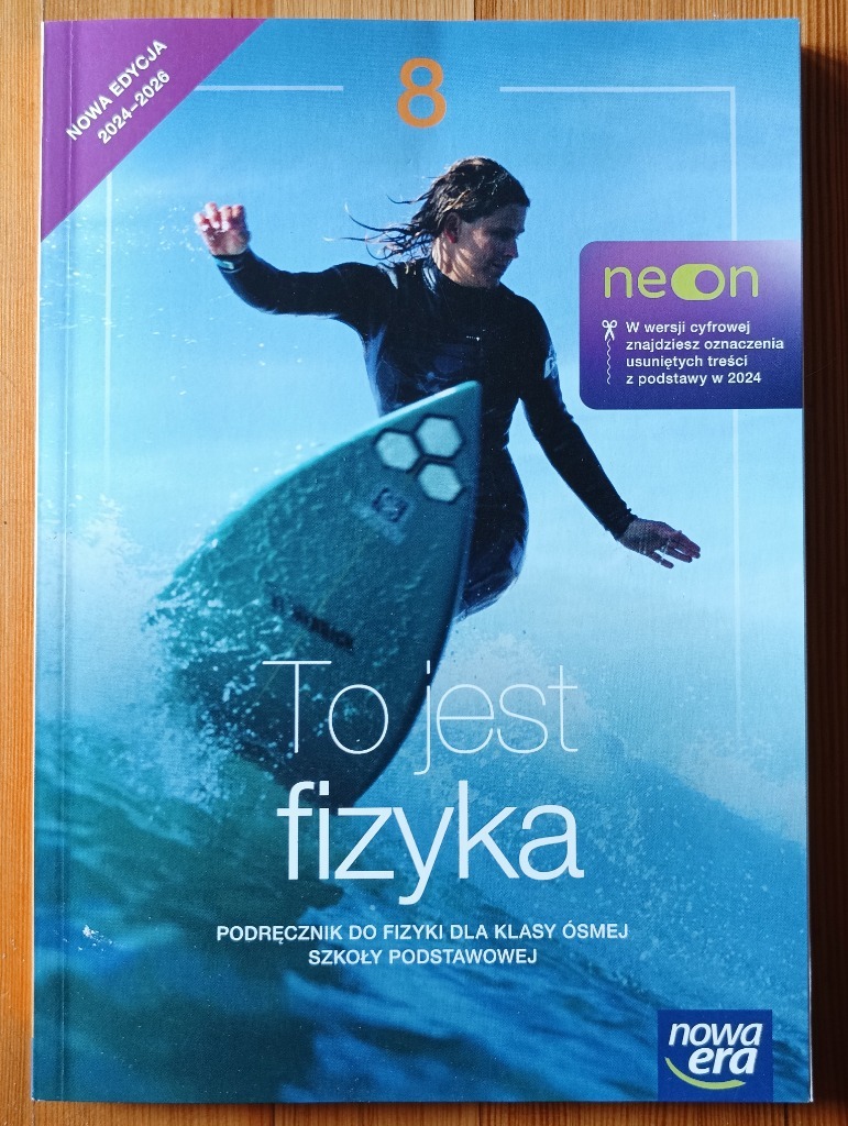 Okładka serii To jest fizyka, Nowa Era